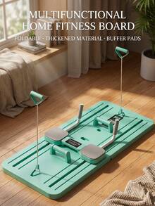 A Multi-Functional Foldable Ab Board For Home Fitness. (Multi-Functional Exercise Fitness Equipment, Ab Board) - Pink - View 5