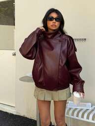 Jaqueta Feminina Seelio Texturizado, Minimalista E Versátil, Para O Outono/Inverno, Com Inspiração Europeia E Americana.