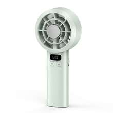 Quạt cầm tay Hurricane Icy, 120 chế độ, hoạt động êm ái và mạnh mẽ, quạt mini di động USB. - trắng - Xem 9