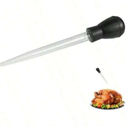 Premium Turkey Basters Cooking U2013 Baster Syringe Hot Liquids U2013 Meat And Food Injector U2013 Essential Thanksgiving Cooking U2013 Turkey Baster Large With Easy - To - Read Measurements