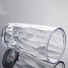 6pcs Durable Plastic Beer Mug Light Blue, Break-Resistant, Perfect For Office & Dining Use, Ideal For Serving Beer And Cocktails, Office Drinkware | Modern Mug Design | Durable Plastic Mug, Beer Mug - Multicolor - View 3