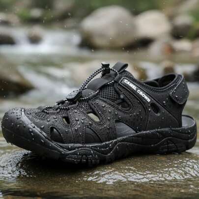 CAMEL CROWN Waterproof Hiking Sandals, Closed-Toe Water Sandals Suitable For Outdoor, Beach Wear In Summer