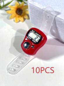 可穿戴电子计数器，方便佩戴在手指上，适用于编织、念珠、运动、游戏和其他计数用途 - 彩色 - 查看 35