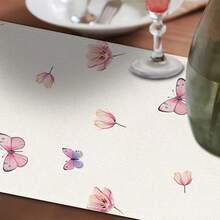 Camino de mesa con estampado floral de primavera - Perfecto para reuniones familiares y eventos festivos, 13x35/13x47/13x72/13x90/13x108 pulgadas - Multicolor - Ver 6