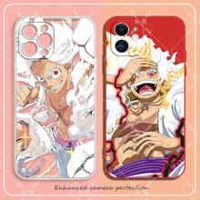 Funda de Teléfono One Piece  Compatible con Apple Vivo  OPPO Cartoon  15 IQOO Honor Redmi - Carcasa transparente A3779 - Ver 1