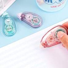 1-12Pcs Double-Sided Adhesive Dots Glue Tape, Acid Free & Archival-, DIY Scrapbooking Collage Photo Album School Stationery Supplies Roller Tape,Permanent Tape Roller Tape Runner, Perfect For Adhesive Tape Dispenser For Crafts And Scrapbooking - Multicolor - View 9