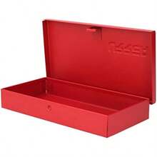 Urrea 5495 Caja metálica usos múltiples color rojo(4" x 9" x 1") - Multicolor - Ver 1