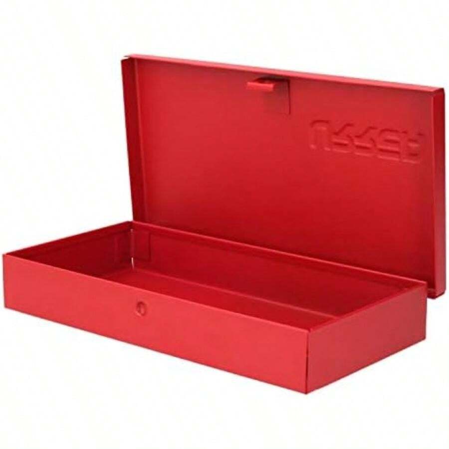 Urrea 5495 Caja metálica usos múltiples color rojo(4" x 9" x 1") - Multicolor - Ver 1