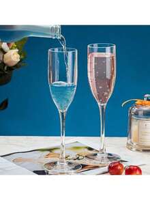 1件/套，3件/套 优雅香槟塔杯架套装，配透明玻璃杯，时尚香槟展示架，适用于派对、婚礼、新年、斋月或情人节