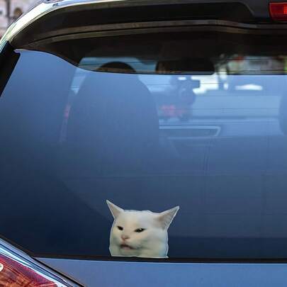 Adesivi divertenti per auto a forma di gatto - Design impermeabile, adatti per auto, camion, motociclette, skateboard e laptop, accessori per auto divertenti e tecnologici, auto, accessori per auto, adesivi per auto, adesivi specifici per auto