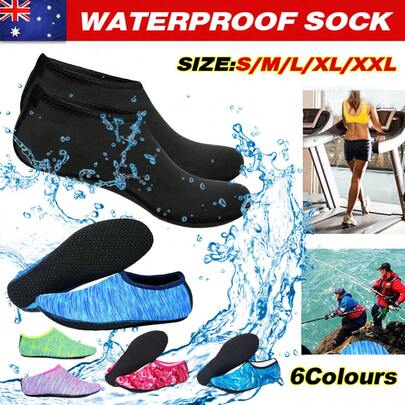 Unisex Water Shoes Slip On Aqua Socks Swim Surf Diving Yoga Exercise Reef Shoes