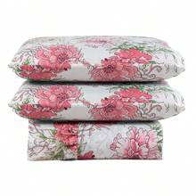 Laila 400 Thread Count Printed Bedspread With Ruffle - Single, Double, Queen Size 3 Pieces - Print 02 - View 2