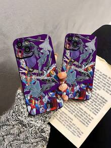 Funda para teléfono Transforming Jet Fighters and Heroes Compatible con fundas para teléfonos   17  16 Pro Max  15 Pro Max  13 y  12 Funda protectora de TPU resistente al agua, a prueba de caídas y arañazos Un gran regalo para familiares, amigos, seres queridos, novios/novias y para Navidad - Negro - Ver 5