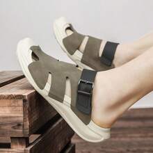 High Quality Men's Casual Closed Toe Sandals, Suitable For Daily Wear And Hiking, Summer