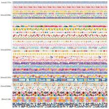 35 Rolls Washi Tape Set, Colorful Cute Floral Writable Decorative Tapes Scrapbooking And Journaling, Junk Journal Supplies, Bullet Journaling Women 5 - 30mm Wide 9.84ft Long/Roll - Colorful Dream - View 2