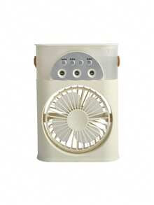 迷你可折叠便携式USB供电立式桌面风扇，插电式桌面空气冷却器 - 彩色 - 查看 7