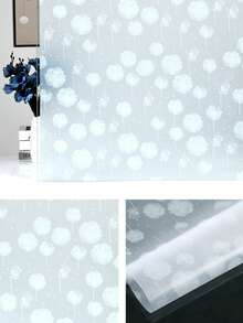 Frosted Glass Window Film, Anti-Peeping Privacy Window Sticker For Bathroom, Shower Room, Transparent - Multicolor - View 5