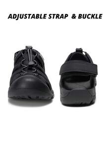 CAMEL CROWN Waterproof Hiking Sandals, Closed-Toe Water Sandals Suitable For Outdoor, Beach Wear In Summer - Black - View 3