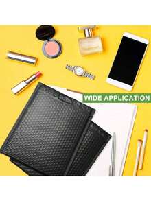 10个装哑光共挤气泡信封，加厚防水防震服装快递包装泡沫袋，快递气泡信封，气泡缓冲袋，快递包装袋，泡沫信封，礼品包装袋，气泡信封袋 - 黑色 - 查看 2