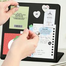 Bảng trang trí vuông từ tính, bảng hiển thị đa chức năng, bảng kim loại từ tính, thích hợp để ghi chú, dán áp phích, trang trí, bảng tin nhắn, bảng ghi nhớ dọc tại nhà/văn phòng, trưng bày bưu thiếp, trưng bày lịch, trang trí lớp học, trang trí văn phòng, trang trí bàn làm việc, bảng ghim, bảng tầm nhìn. - Nhiều màu - Xem 8
