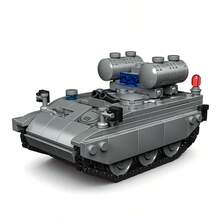 414pcs German 38T-A Light Tank, WWII Tank Building Toy Set, Collectible Tank Model Kit, Suitable As Desktop Decor For Home/Office, For Ages 14+ Teens And Adults Military Model Toy Birthday/New Year Gift - Multicolor - View 8