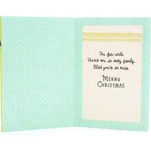 MX   Hallmark - Tarjeta de Navidad para tío árboles de pino y ciervos - Pinosyciervos - Ver 2