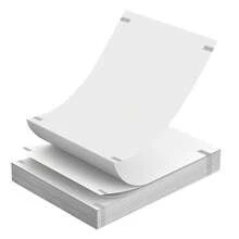 Basics Multipurpose Copy Printer Paper, 8.5 X 11 Inches, 20 Lb, (50 Sheets), 92 Bright, White - 50 Pieces Of White Folding Paper - View 1