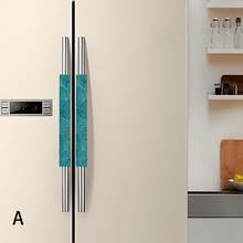 2个枫叶图案冰箱门把手套，防尘保护套，适用于冰箱、微波炉，适合学校、办公室、家庭、旅行隔热、闺蜜节、宠物、嘉年华、派对装饰