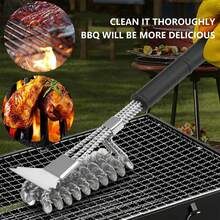 21件套烧烤清洁钢刷，带耐热手柄，可用于清洁烤盘、去除污渍和油渍，多功能，可裁剪，适用于清洁烧烤架、游泳池、水槽等处的污渍，也适用于清洁炉灶、水槽、餐具、煎锅、烧烤架、厨房、浴室、家居用品等，是节日送礼的理想之选，每包1件。 - 彩色 - 查看 8