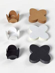 50 piezas Tazas de chocolate multiusos, Forros de papel para trufas de chocolate, Tapetes para tazas de chocolate, Tazas para dulces y postres, Bandejas plegables de papel, Forros de papel, Tarjetas creativas para sostener tazas de chocolate, Adecuadas para chocolates, muffins, cupcakes o mini bocadillos, Fines decorativos, Adecuadas para bodas, cumpleaños, fiestas, vacaciones, aniversarios - Multicolor - Ver 9