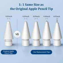 Replacement Nibs, Compatible With Apple Pencil 2nd Gen And 1st Gen/Apple Pencil USB-C, Wear-Resistant Precise Nib Set, Gift Box Packaging, Suitable For Gifting To Mothers, Family, Friends On Birthdays, Holidays, Etc. - Multicolor - View 3