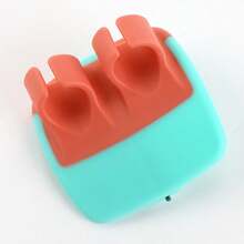 1pc Vegetable Peeler Tool, Comfortable Grip, Non-Slip Rubber Ring Design. Made Of Stainless Steel And Durable Thermoplastic Rubber, Non-Conductive, Suitable For Carrots, Pumpkins And Other Ingredients, Meets Food Contact Safety Standards. Creative Stainless Steel Finger Peeler, Multi-Functional Fruit Peeler, Suitable As Christmas, Holiday, Birthday, New Year Small Gift - Multicolor - View 12