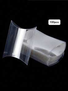 20-200个PVC透明枕头礼盒，塑料包装盒，适用于生日、婚礼、派对礼品包装 - 透明 - 查看 8