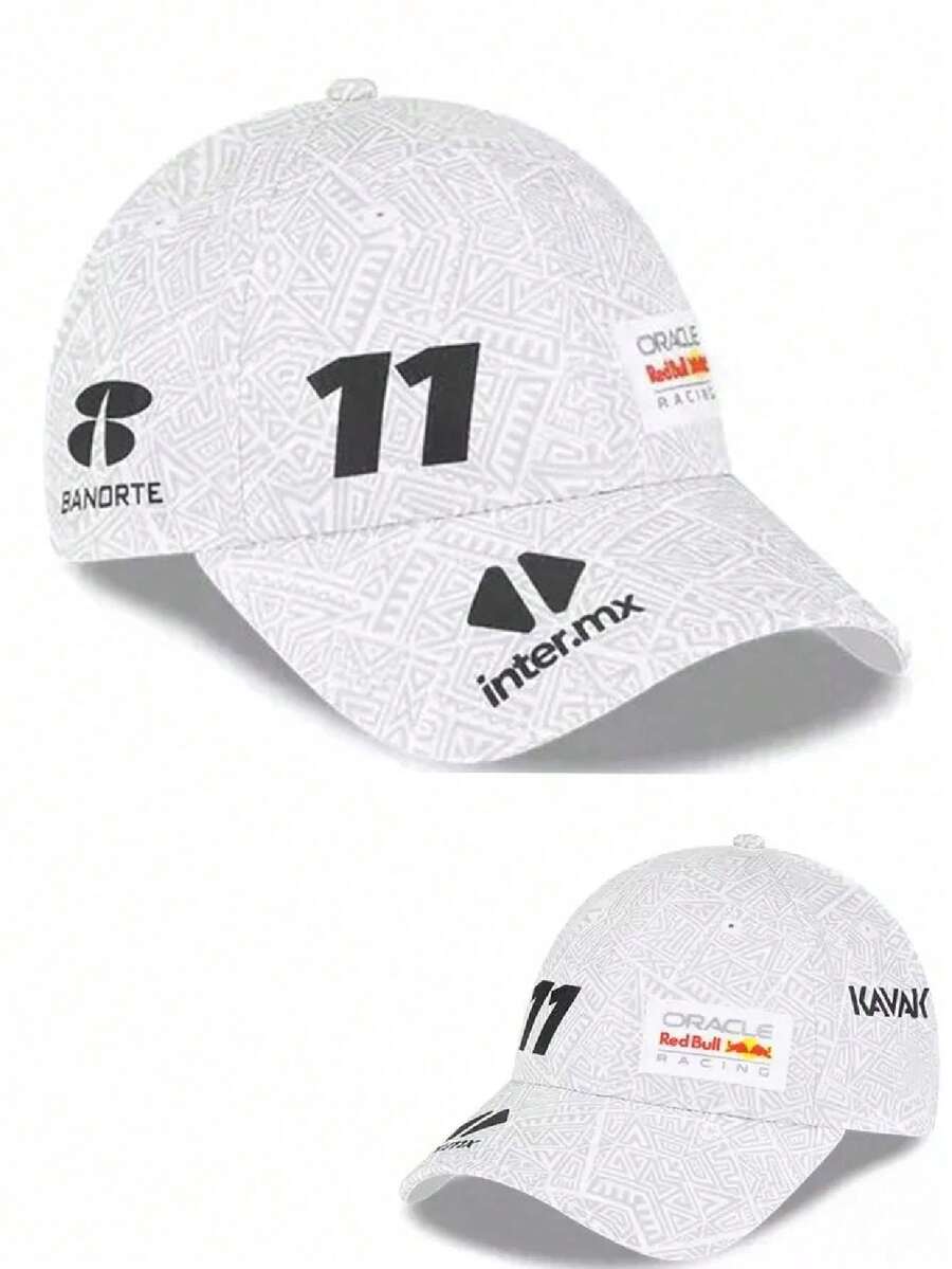 Gorra Red Bull Racing F1 Checo Perez Edicion Especial GP México 2023 9FORTY Ajustable - Blanco - Ver 1