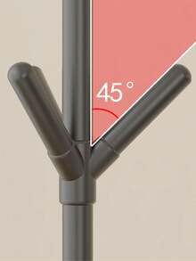 1件简约6钩收纳架，时尚壁挂式设计，可存放外套、帽子和包包，保持玄关和卧室整洁有序。 - 彩色 - 查看 6