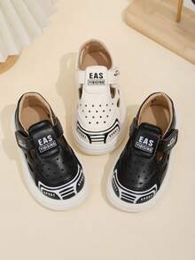 A Pair Of Unisex Summer Mesh Shoes For Children, Boys' Sports Sandals, Girls' Breathable Baby Sandals, Baby Walking Shoes Suitable For Summer - White - View 1