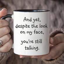 1 cană de Crăciun fericit de 283 ml, cană de cafea, cană de Coca-Cola fierbinte, cești de cafea ceramice, cană cu om de zăpadă, cadou de Crăciun, reutilizabilă, decorațiuni de Crăciun, cadou de ziua de naștere, cadou de sărbători, petrecere, sticlă de apă, Halloween, decor de toamnă, doar spălare manuală, decorare cameră, articole pentru băuturi de iarnă, potrivite pentru băuturi calde sau reci, articole de bucătărie pentru casă, multifuncționale, cadouri de Ziua Îndrăgostiților, festival aniversar pentru prieteni, nuntă.