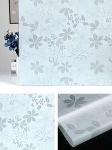 Frosted Glass Window Film, Anti-Peeping Privacy Window Sticker For Bathroom, Shower Room, Transparent - Multicolor - View 6