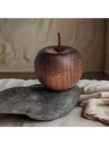 1/2pcs Natural Wooden Aroma Diffuser - Apple Shaped Essential Oil Diffuser, Elegant Brown Woodgrain, Automatic Diffusion System, Suitable For Home, Car, Office - Excellent Air Freshener And Holiday Gift (For Essential Oils, No Heating/Flame Required) - Suitable For Bedroom, Living Room - Multicolor - View 13