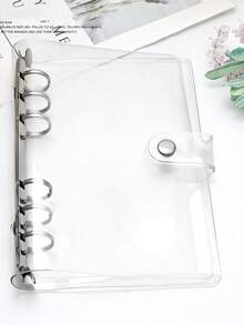 Nail Art Display Book, A5 Size, Nail Tips Design Album With 6 Inner Pages - Manicure Sample Showcase Binder For Press-On Nails, Salon Nail Art Storage & Style Presentation - Clear - View 4