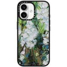 Basic Phone Cases - Wild Squill Flowers + IPhone 16 (6.1") - View 1
