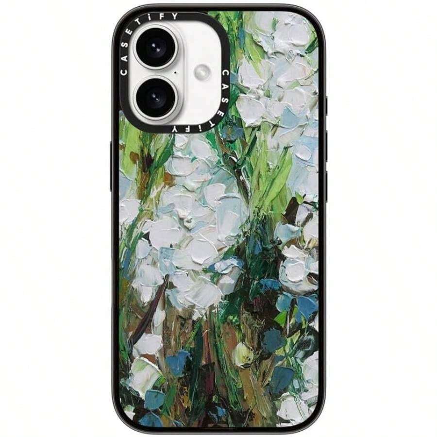 Basic Phone Cases - Wild Squill Flowers + IPhone 16 (6.1") - View 1