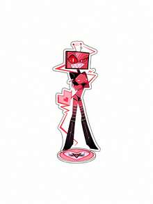 Anime: Hell Hotel Edycja Specjalna 15 cm Akrylowy Tabliczka Stołowa Charlie Morningstar Vaggie Alastor Prezent Świąteczny - Wielokolorowe - Zobacz 13