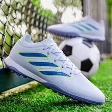 New Men's Artificial PU Football Boots, Outdoor Grass Sports Shoes, Non-Slip, , With Extra Grip, Professional Match Training Shoes - Moon Purple - View 4