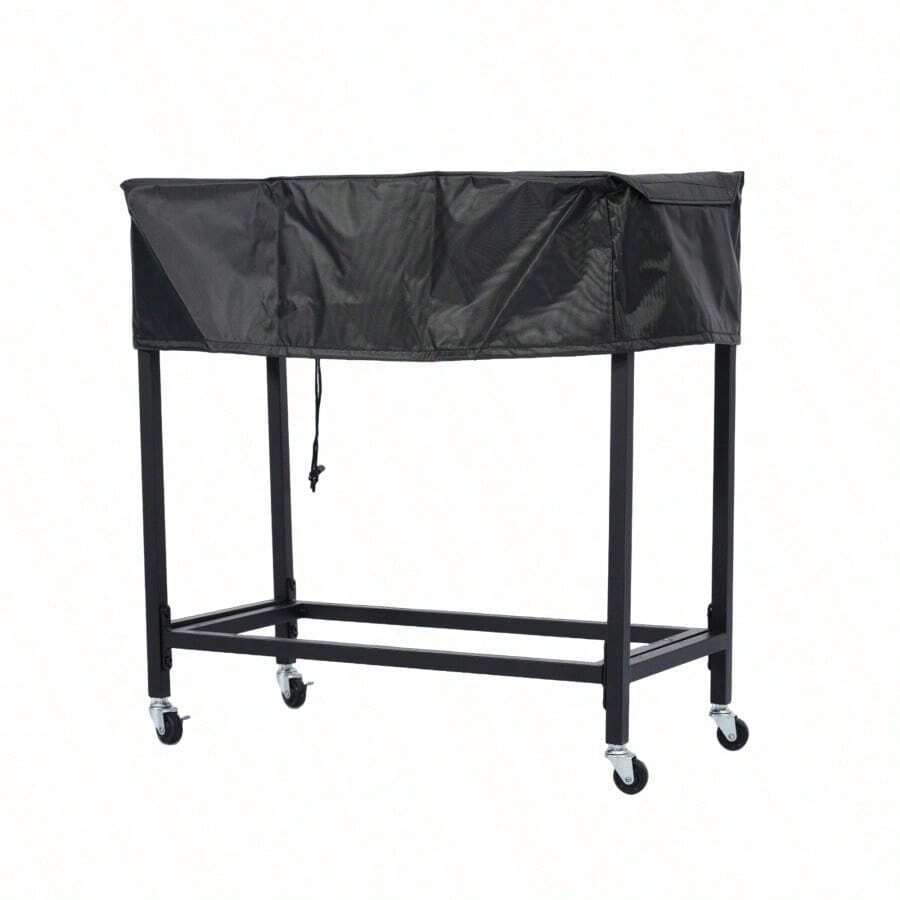 Garage Integrated Storage Racks - Schwarz + Stahl1 - Übersicht 1