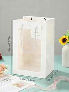 Customizable Text & Image Personalized Teddy Bear Plush Toy, Fun Gift, Doll Clothes, Christmas Decor, Girls Bedroom Accessories, Boys Room Decor, Christmas Gift, Birthday Decor, Personalized Gift (Gift Box Version, Sunflower Not Included) - Multicolor - View 11