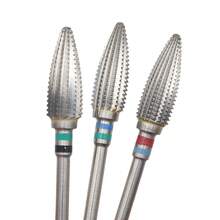 رأس ثقب مسمار حلزوني عالي الجودة من سبيكة صلبة لملف الأظافر الكهربائي، سهل الاستخدام