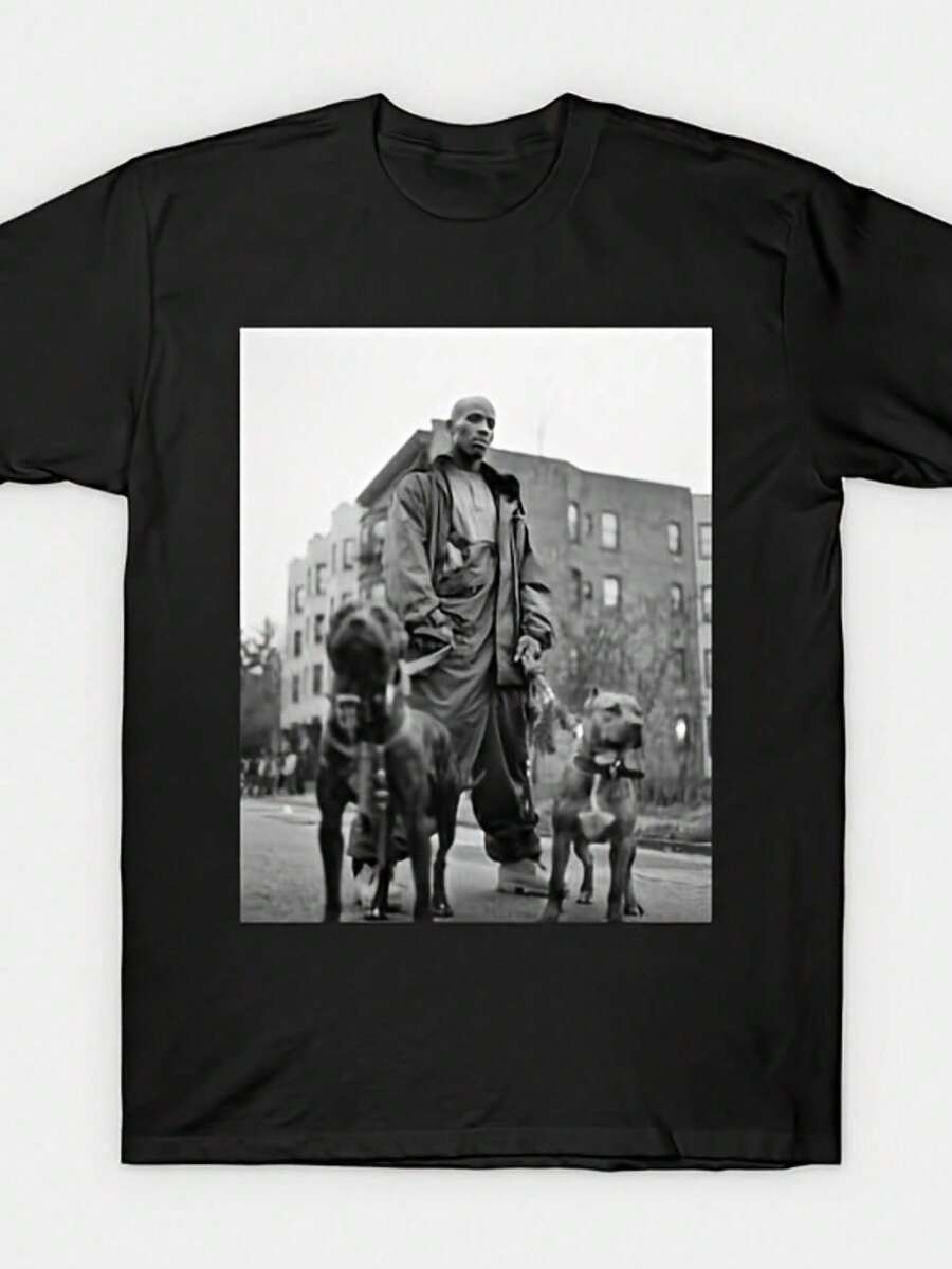 DMX_legend_art_ T-Shirt - Black - View 1