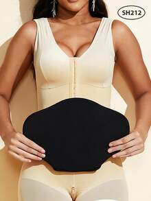 1件装女士泡沫板收腹塑形FAJA，泡沫背板BBL背部压缩腹部板，脂肪吸收压缩板FAJA塑身衣配件