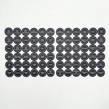 5 Sheets Of 180pcs Round Spice Labels With Adhesive, Suitable For Spice Jars, Blank Writable Labels, Seasoning Labels, Can Be Used For Kitchen Pantry Jars, Lids, Food Containers And Spice Storage Boxes.